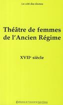 Couverture du livre « Theatre de femmes 2 » de Aurore Evain aux éditions Pu De Saint Etienne