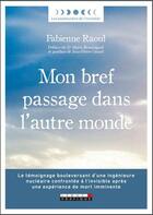 Couverture du livre « Mon bref passage dans l'autre monde » de Fabienne Raoul aux éditions Leduc