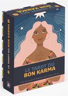 Couverture du livre « Le tarot du bon karma (good karma) ; tirez les cartes et illuminez votre chemin de vie » de Kerry Ward aux éditions Le Lotus Et L'elephant