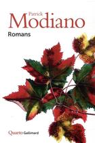 Couverture du livre « Romans (sous étui) » de Patrick Modiano aux éditions Gallimard
