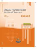 Couverture du livre « Ateliers professionnels t.2 ; énoncé ; sur PGI EBP Open Line (5e édition) » de Robert Wipf aux éditions Corroy