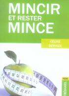 Couverture du livre « Mincir et rester mince » de Celine Desvaux aux éditions Guy Trédaniel