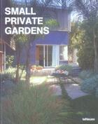 Couverture du livre « Small private gardens » de Alejandro Bahamon aux éditions Teneues - Livre