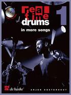 Couverture du livre « Real time drums in more songs (f) batterie +cd » de Arjen Oosterhout aux éditions Haske