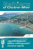 Couverture du livre « Societes et espaces haitiens contemporains : nouveaux regards » de Redon/Tamru aux éditions Pu De Bordeaux