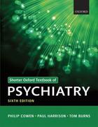 Couverture du livre « Shorter Oxford Textbook of Psychiatry » de Tom Burns aux éditions Oup Oxford