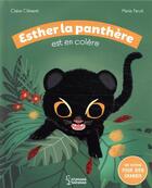 Couverture du livre « Esther la panthère est en colère » de Marie Paruit et Clement Clement aux éditions Larousse