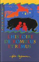 Couverture du livre « L'histoire de romulus et remus » de Vallon/Pommier aux éditions Gallimard-jeunesse