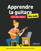 Couverture du livre « Apprendre la guitare avec des vidéos pour les nuls mégapoche » de Antoine Polin aux éditions First