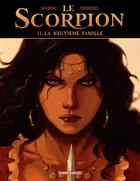 Couverture du livre « Le scorpion Tome 11 : la neuvième famille » de Stephen Desberg et Enrico Marini aux éditions Dargaud