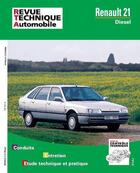 Couverture du livre « Renault 21 moteurs diesel et turbo diesel » de Etai aux éditions Etai