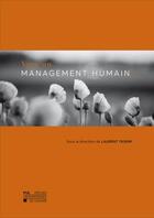Couverture du livre « Vers un management humain ? » de Laurent Taskin aux éditions Pu De Louvain