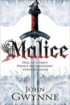 Couverture du livre « MALICE - THE FAITHFUL AND THE FALLEN BOOK 1 » de John Gwynne aux éditions Tor Books