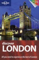 Couverture du livre « Discover London » de Masters Tom aux éditions Lonely Planet France