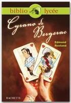 Couverture du livre « Cyrano de Bergerac » de Edmond Rostand et Roger-Vassel aux éditions Hachette Education