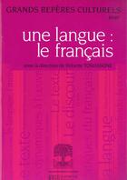 Couverture du livre « Grands repères culturels pour une langue : le français » de Roberte Tomassone aux éditions Hachette Education