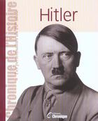 Couverture du livre « Hitler » de  aux éditions Chronique