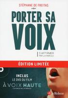 Couverture du livre « Porter sa voix » de Stephane De Freitas aux éditions Le Robert