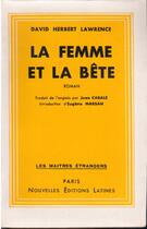 Couverture du livre « La femme et la bête » de David Herbert Lawrence aux éditions Nel