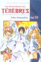 Couverture du livre « Les descendants des ténèbres t.10 » de Yoko Matsushita aux éditions Delcourt