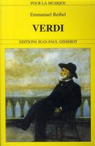 Couverture du livre « Verdi » de Emmanuel Reibel aux éditions Gisserot