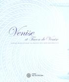 Couverture du livre « Venise et facon de venise - verre renaissance du musee des arts decoratifs » de Baumgartner/Olivie aux éditions Les Arts Decoratifs