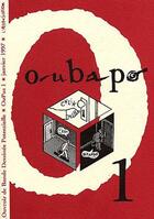 Couverture du livre « Oupus 1 » de Oubapo aux éditions L'association