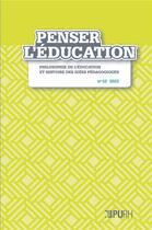 Couverture du livre « Penser l'education, n 52 » de Auteurs Divers aux éditions Pu De Rouen