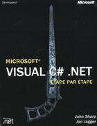 Couverture du livre « Epe Visual C Sharp » de John Sharp aux éditions Microsoft Press