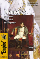 Couverture du livre « Mémoires du Duc de Rovigo t.8 » de A Savary et Duc De Rovigo aux éditions Heligoland