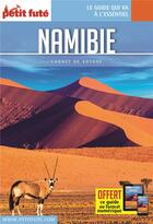 Couverture du livre « Carnet de voyage : Namibie » de Collectif Petit Fute aux éditions Le Petit Fute