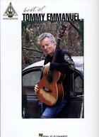 Couverture du livre « Best of Emmanuel Tommy ; guitare » de Tommy Emmanuel aux éditions Hal Leonard