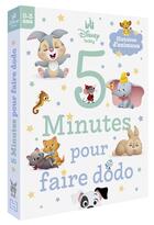 Couverture du livre « Disney Baby : 5 minutes pour faire dodo : Histoires d'animaux » de Disney aux éditions Disney Hachette