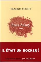 Couverture du livre « Rock Sakay » de Emmanuel Genvrin aux éditions Gallimard