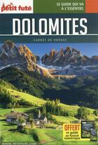 Couverture du livre « GUIDE PETIT FUTE ; CARNETS DE VOYAGE : Dolomites » de Collectif Petit Fute aux éditions Le Petit Fute