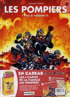 Couverture du livre « Les pompiers T.9 ; feu à volonté ! » de Christophe Cazenove et Stedo aux éditions Bamboo