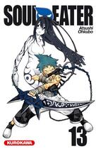 Couverture du livre « Soul eater Tome 13 » de Atsushi Ohkubo aux éditions Kurokawa