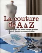 Couverture du livre « La couture de a à z » de  aux éditions Editions Esi