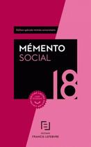 Couverture du livre « Mémento ; social étudiant (édition 2018) » de  aux éditions Lefebvre