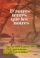 Couverture du livre « D'autres terres que les nôtres » de Alain Monnier aux éditions Privat