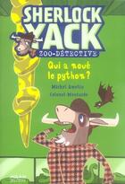 Couverture du livre « Sherlock Yack t.5 ; qui a noué le python ? » de Colonel Moutarde et Michel Amelin aux éditions Milan