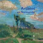 Couverture du livre « Artistes en Normandie » de Alain Tapie aux éditions Somogy