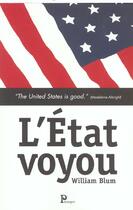 Couverture du livre « L etat voyou » de Blum W aux éditions Parangon