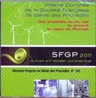 Couverture du livre « Récents progrès en génie des procédés N° 101 2011 : XIIIème congrès de la SFGP Des procédés au service du produit au coeur de l'Europe (29/11-01/12, Lille) » de  aux éditions Societe Francaise De Genie Des Procedes