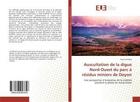 Couverture du livre « Auscultation de la digue nord-ouest du parc a residus miniers de doyon - une perspective d'evaluatio » de Coulibaly Yaya aux éditions Editions Universitaires Europeennes