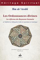 Couverture du livre « Ordonnances divines » de Muyeddine Ibn Arabi aux éditions Albouraq