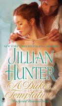 Couverture du livre « A Duke's Temptation » de Jillian Hunter aux éditions Penguin Group Us