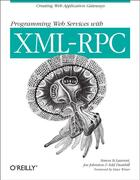 Couverture du livre « Programming web services with xml rpc » de Simon St.Laurent aux éditions O'reilly Media