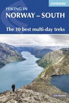 Couverture du livre « TREKKING IN SOUTHERN NORWAY » de Ute Koninx aux éditions Cicerone Press