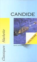 Couverture du livre « Candide » de Voltaire aux éditions Hachette Education